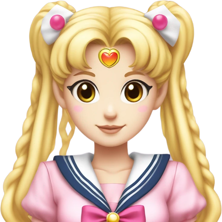 Sailor moon rosado emoji