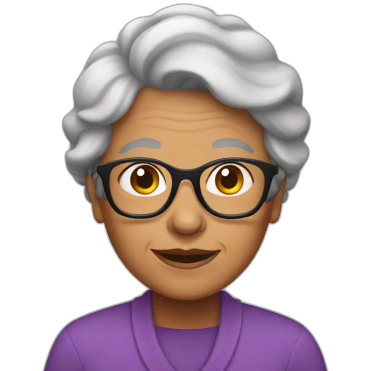 grandmother emoji