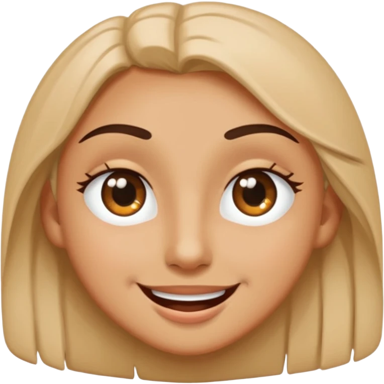 Mix 🙄 eyes with ☺️ emoji