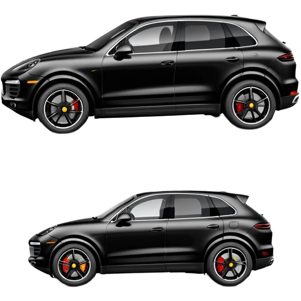 A Porsche Cayenne E-Hybrid Turbo  emoji