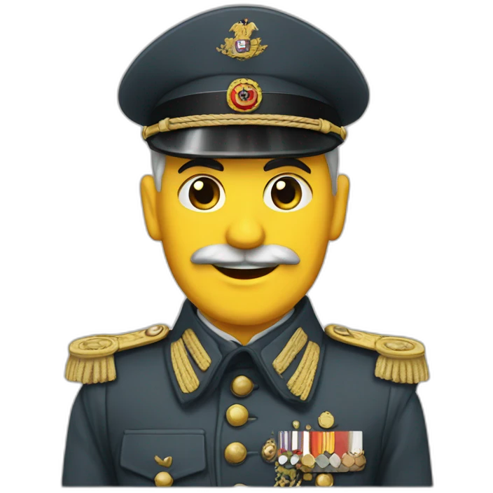 40s Germany dictator waving emoji