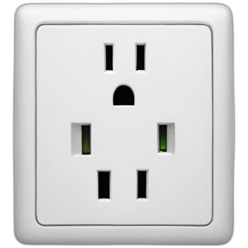 electrical outlet emoji