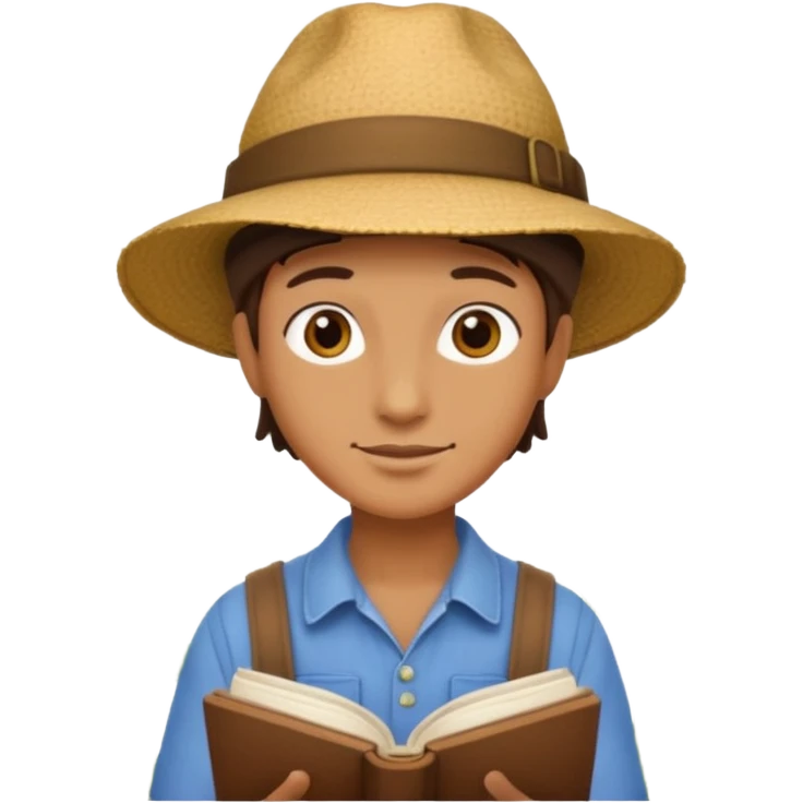 gardener with book emoji