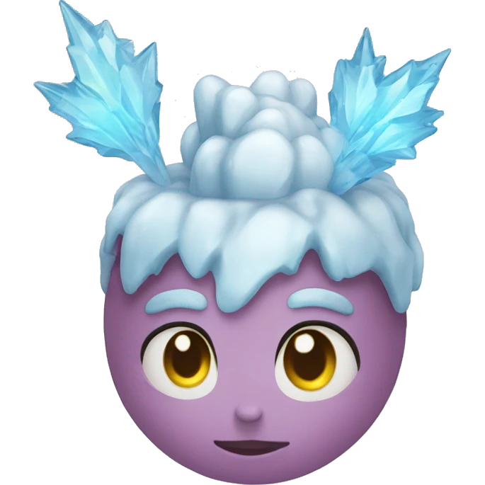 Corazon de hielo emoji