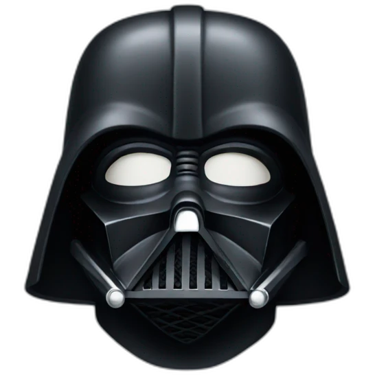Dirty Vader mask emoji