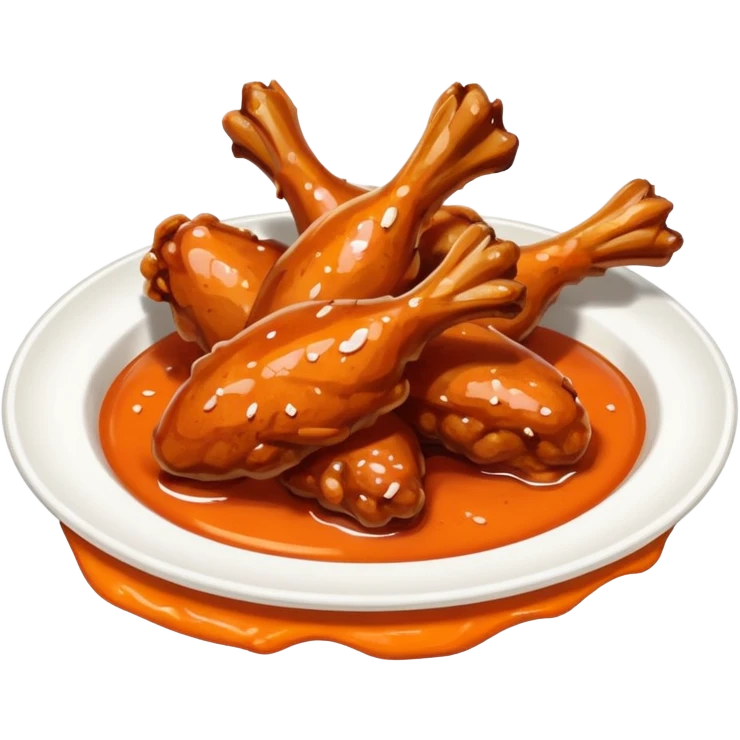chicken wings buffalo emoji