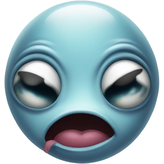 alien with kissy face  emoji