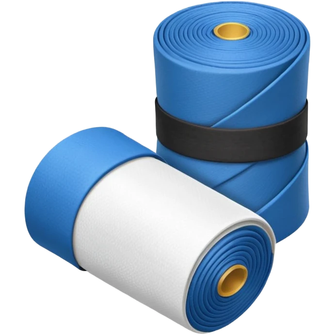 MMA hand wraps object icon, rolled boxing wraps, fabric texture, 3D cartoon, mobile game icon style, centered, clean background, no text, no watermark
 emoji
