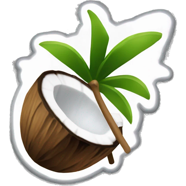 Redbull flavour coconut emoji