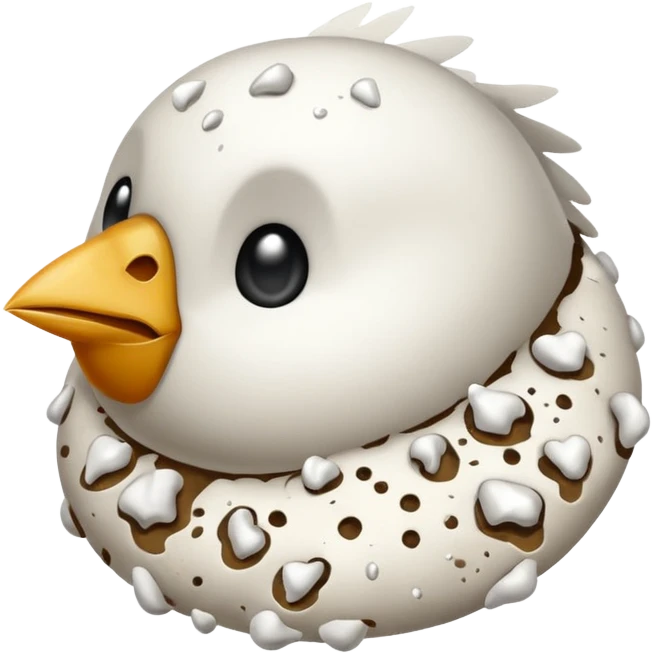 bird droppings
 emoji