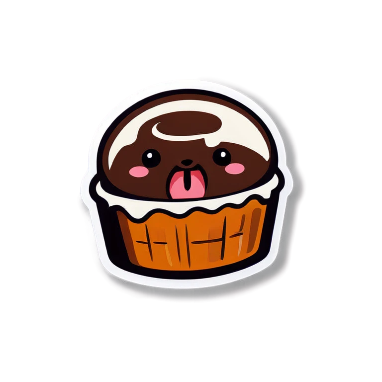 Un caca qui mange du caca emoji
