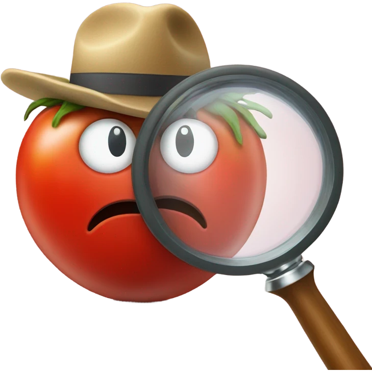 Tomato detective  emoji