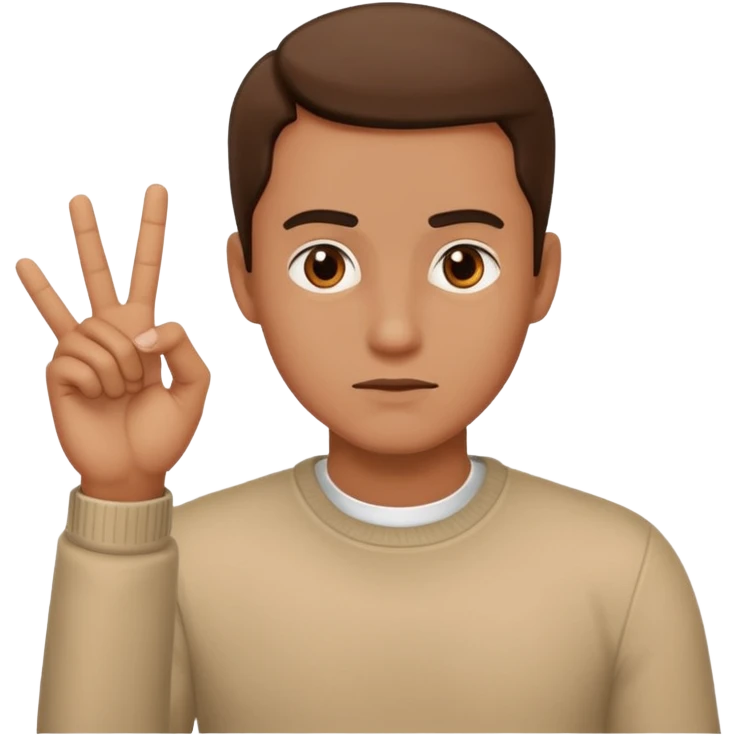 decision gesture Man no  emoji