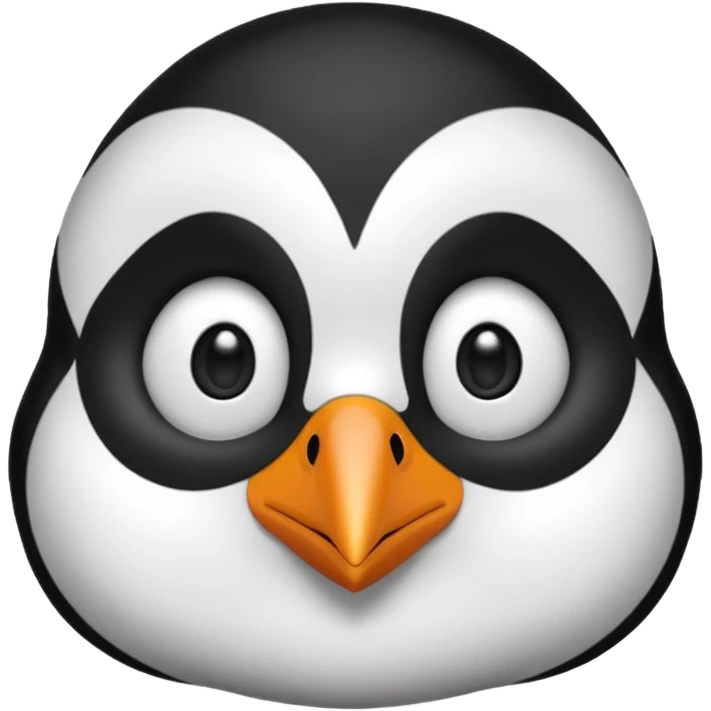 penguin face emoji