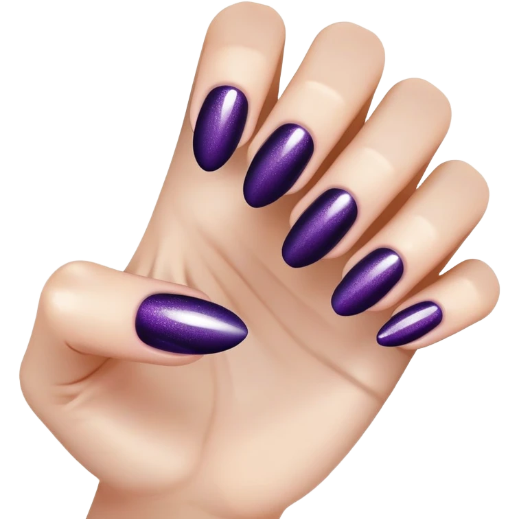 cat eye nails on fingers  emoji