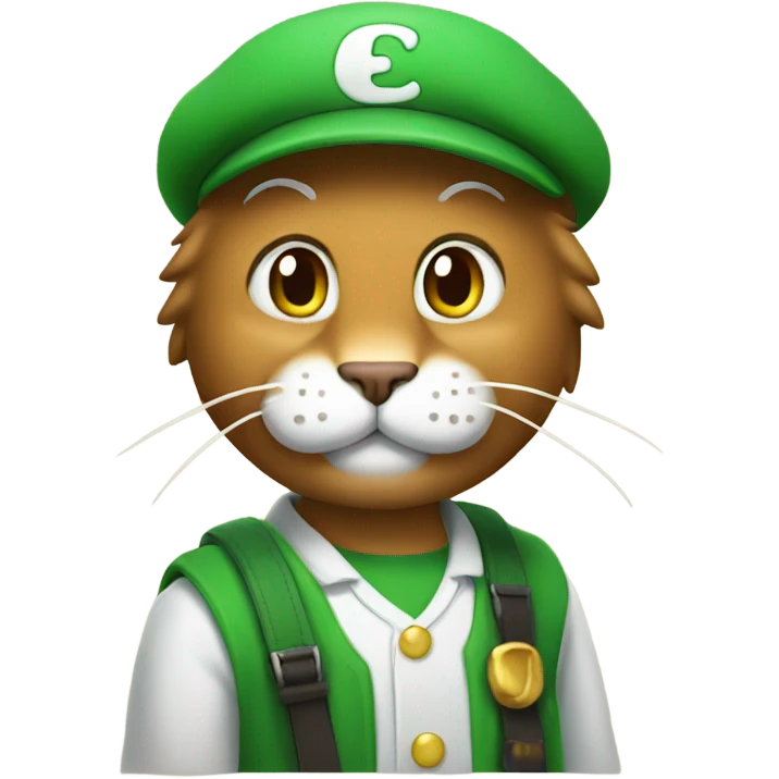 cat luigi emoji