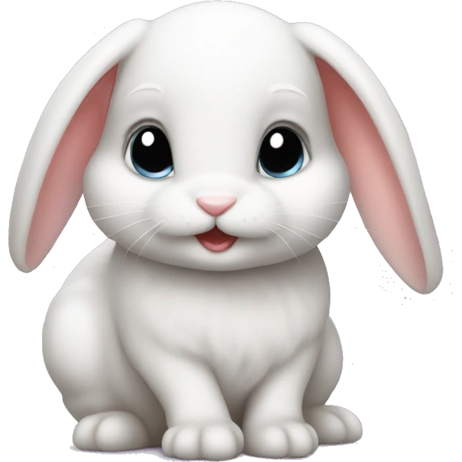 Baby bunny emoji