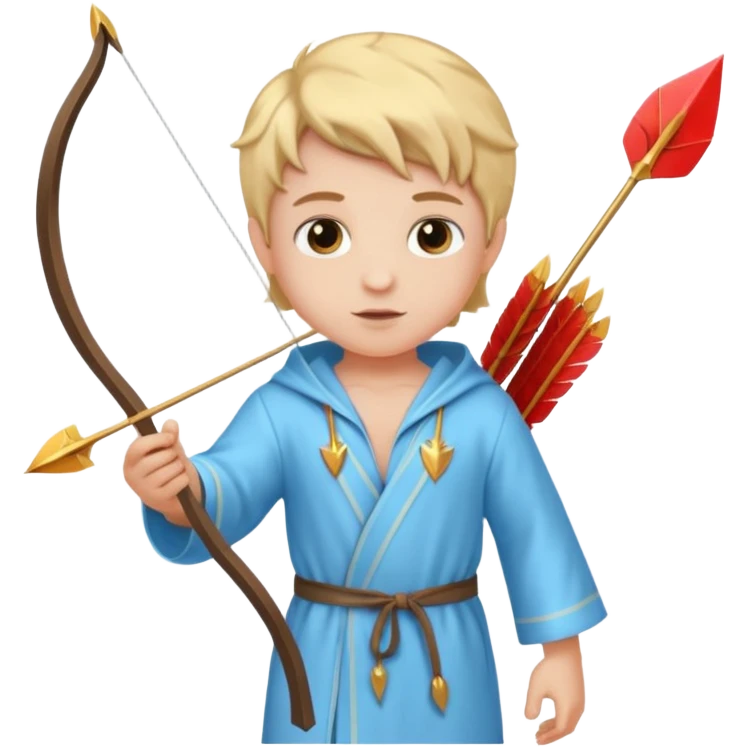 Cupid with arrow mixing Tonic emoji