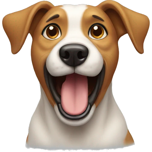 barking dog emoji