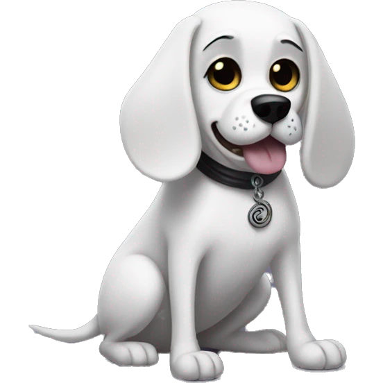 Nightmare Before Christmas Zero Dog emoji