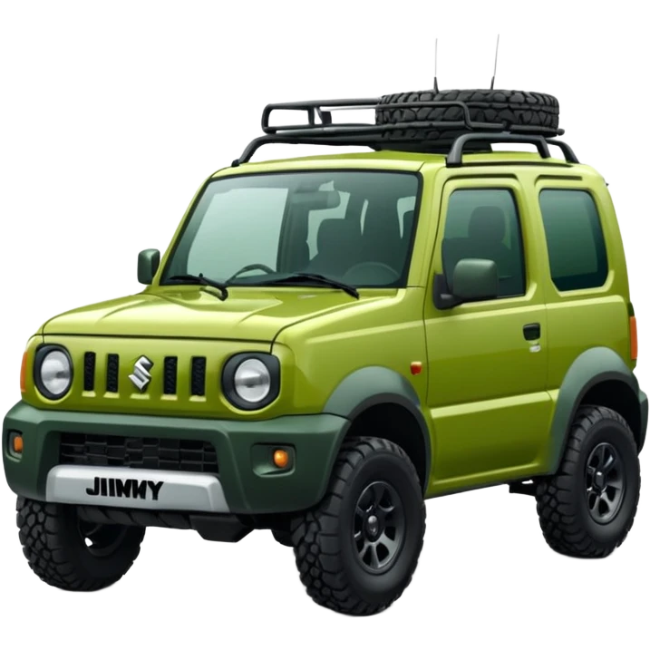 Suzuki jimny green colour emoji