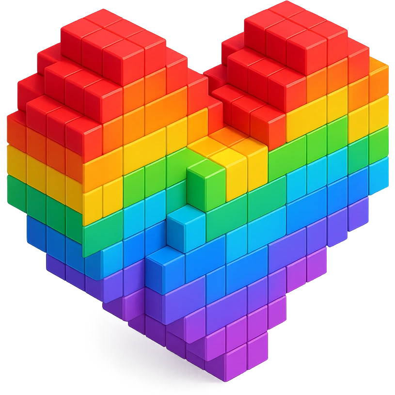 Heart rainbow  emoji