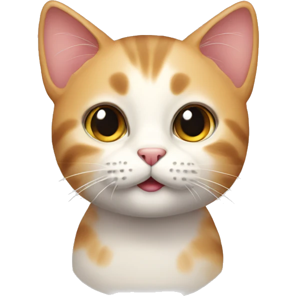 A cute cat emoji emoji
