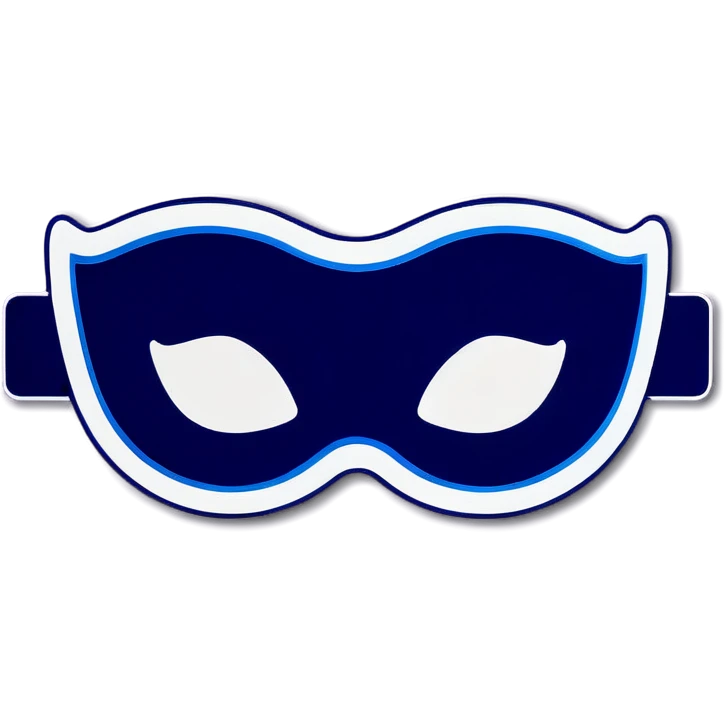 Eye mask emoji