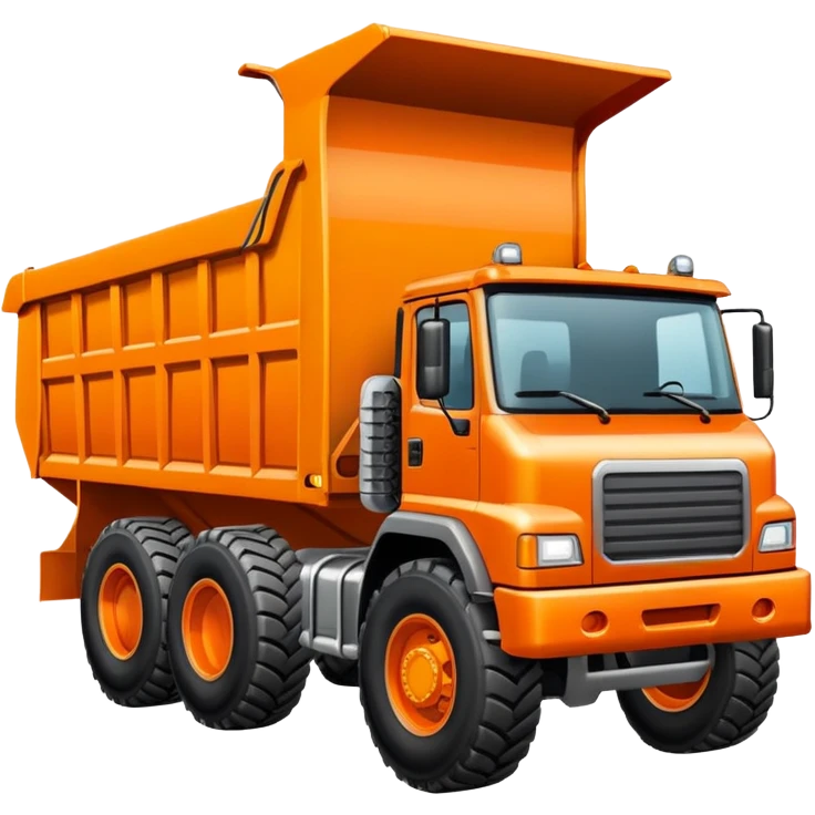 Dump truck emoji