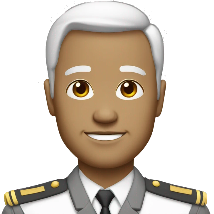 Commander in Chief white skin emoji