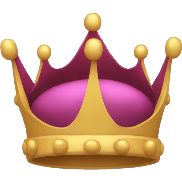 Crown with muscles emoji