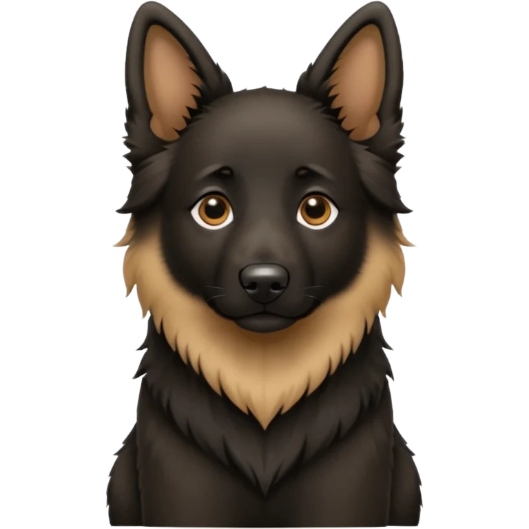Belgian Shepherd dog puppy emoji