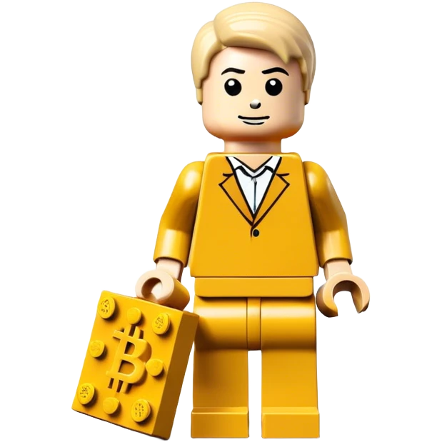 hackeur lego homme bitcoin emoji