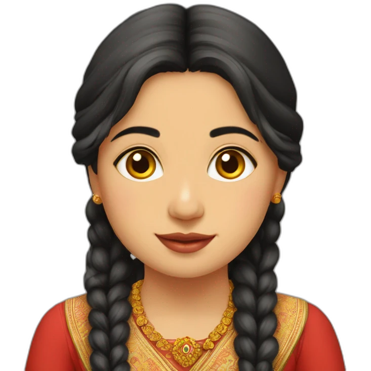 Himachali girl emoji