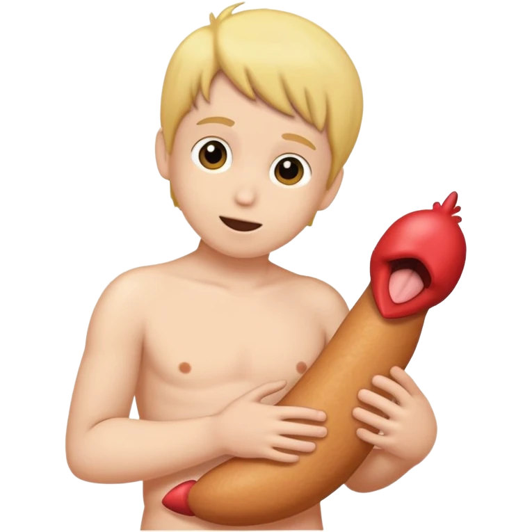Naked penis kids male big cock 20 Centimeters Erection emoji