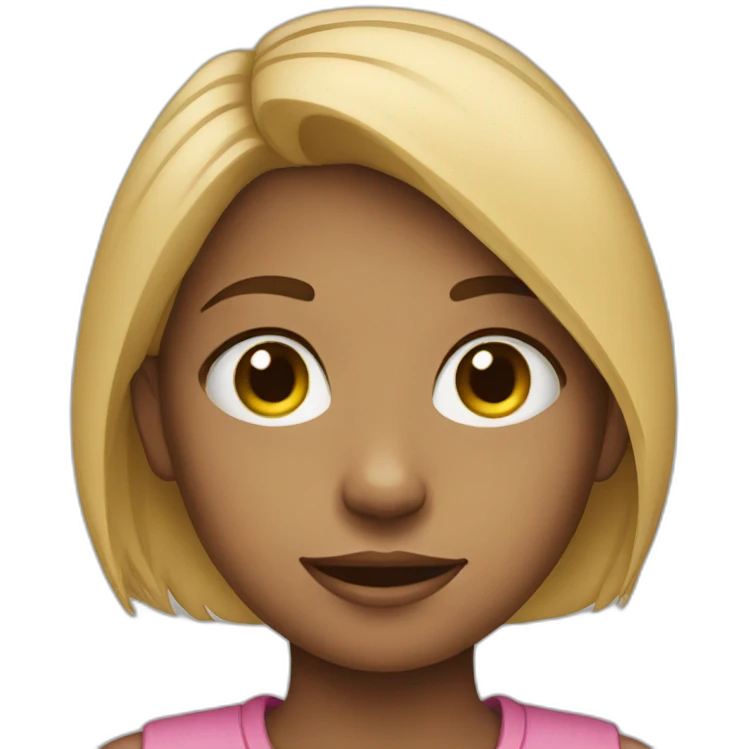 young girl emoji