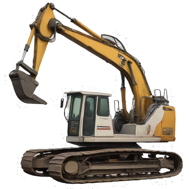 19th century excavator emoji