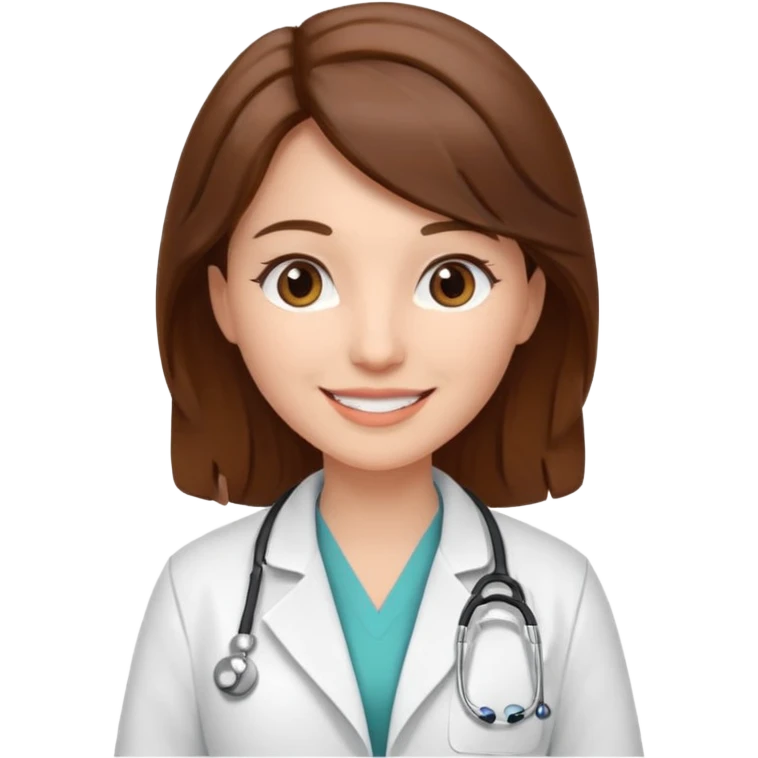 Femme médecin emoji
