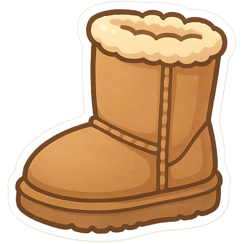 UGG boots emoji