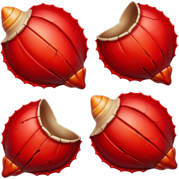 blood shells emoji