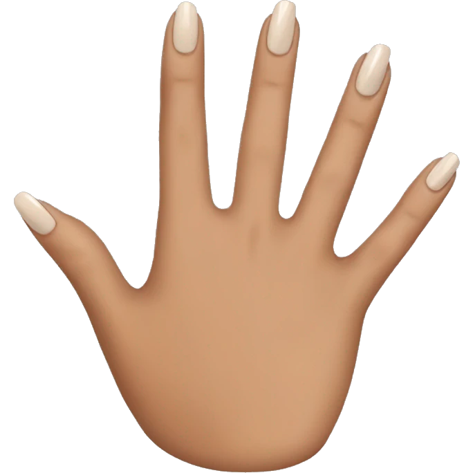 brown manicure  emoji