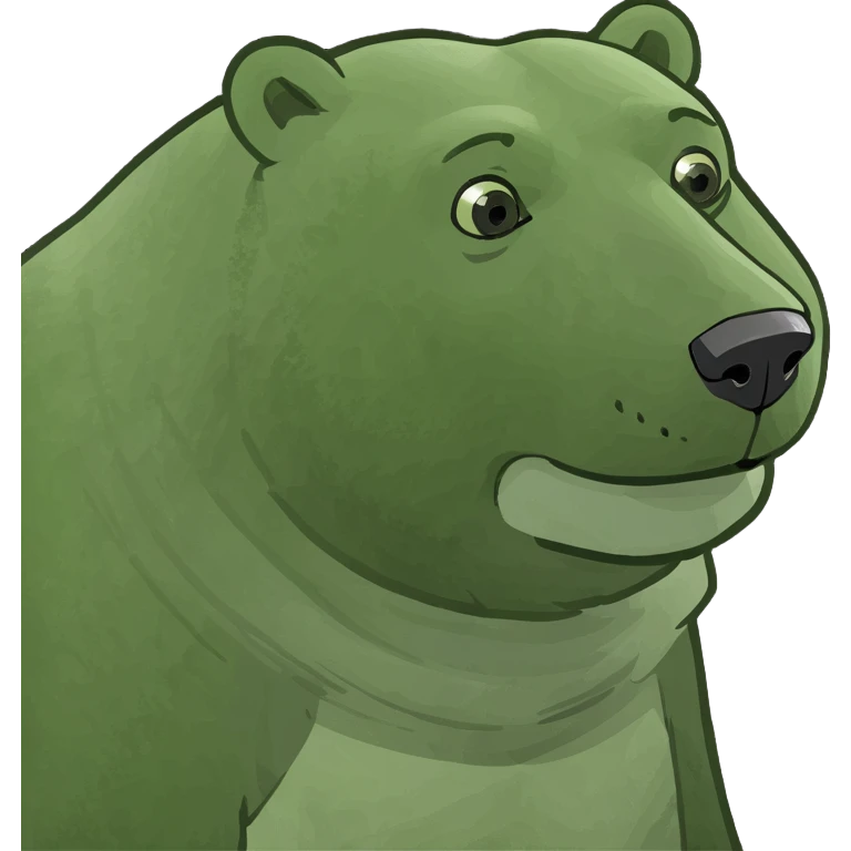 Polar bear emoji