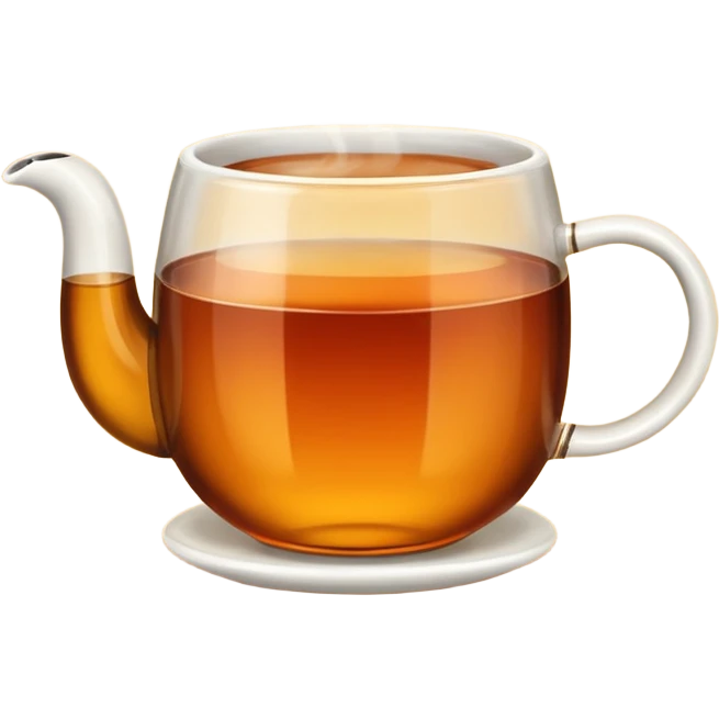 hot tea in a cup  emoji