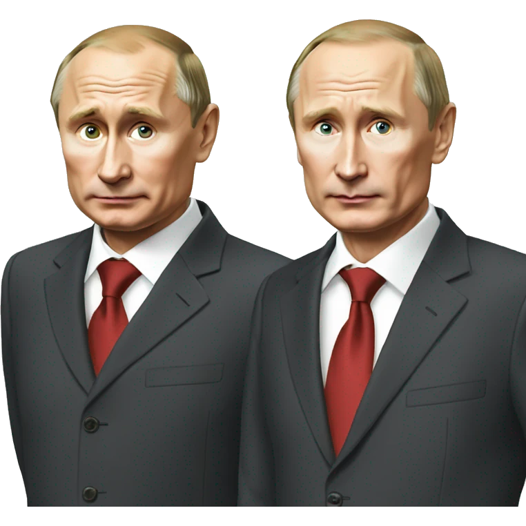 Putin and Lushkoshenko  emoji