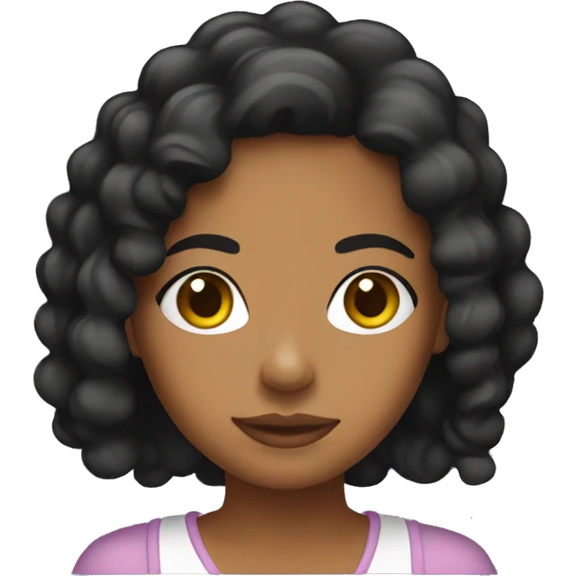 A Dominican girl emoji