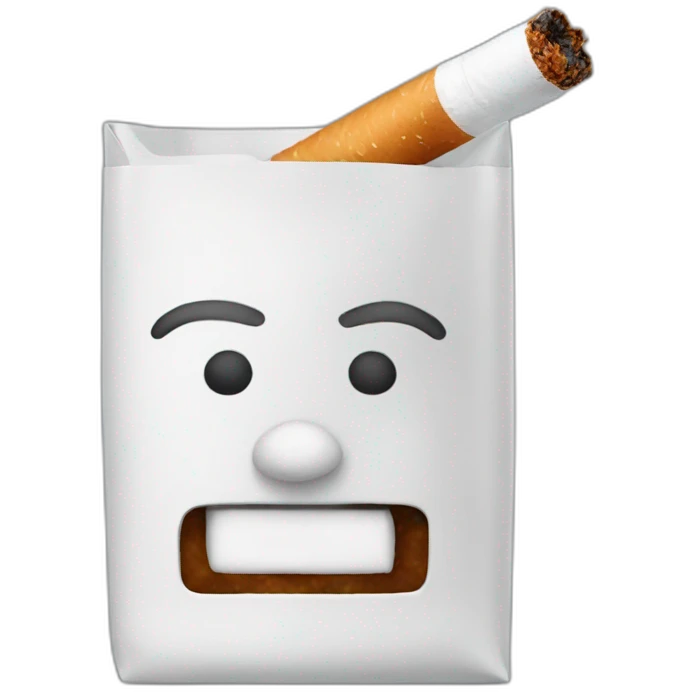 bonhomme cigarette emoji