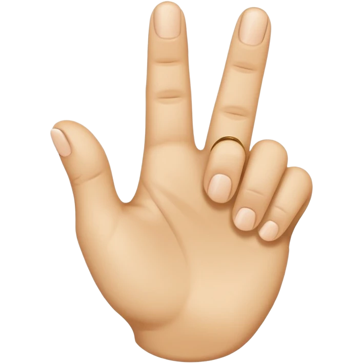 YVL emoji not to realistic make it look like an emoji hand Common Hand Position: The gesture often involves holding up the index finger and thumb to create an "L" shape, while the other fingers are curled down. make it look like an emoji emoji