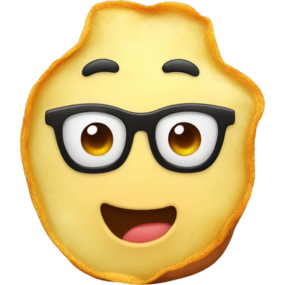 Potato chip emoji