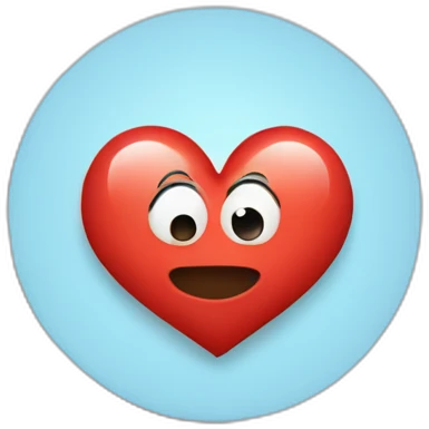 Coeur avec les doigts emoji