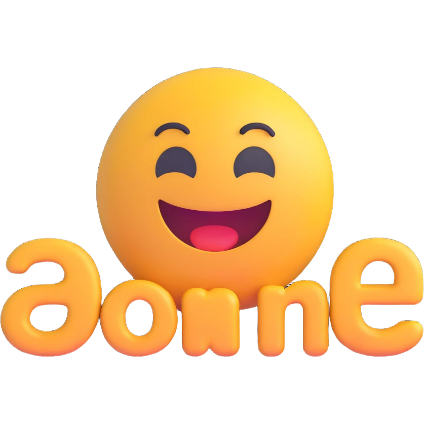 the word 'done' as a standalone icon in microsoft style 3d fluent emoji emoji